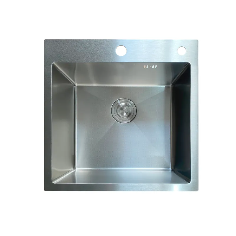 Мойка Mixxus MH5050 Micro Decor SS Color (3.0/0.8) из нерж. стали (цвет нержавейка)