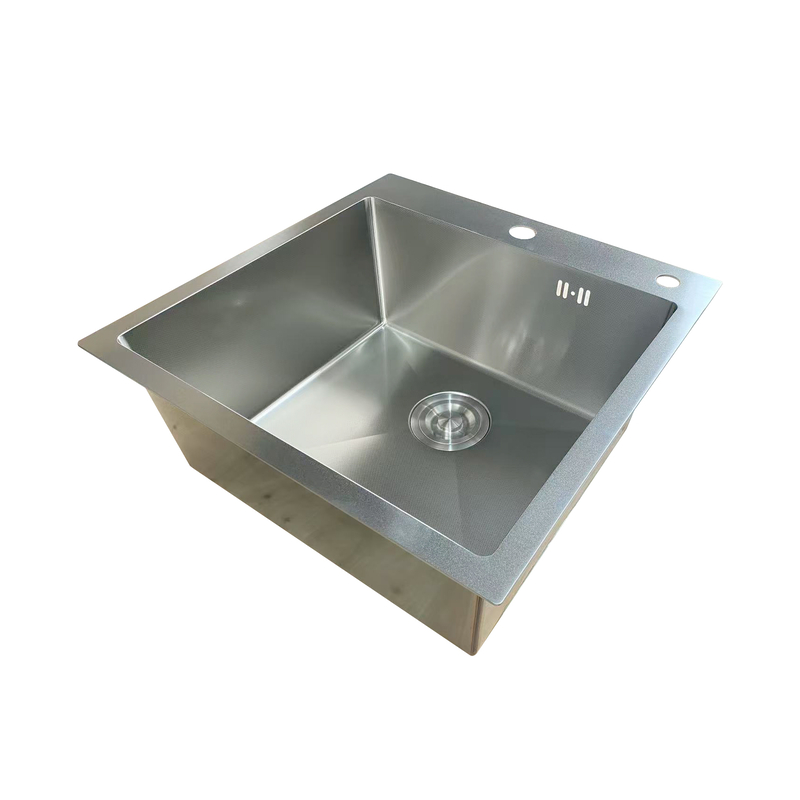 Мойка Mixxus MH5050 Micro Decor SS Color (3.0/0.8) из нерж. стали (цвет нержавейка)