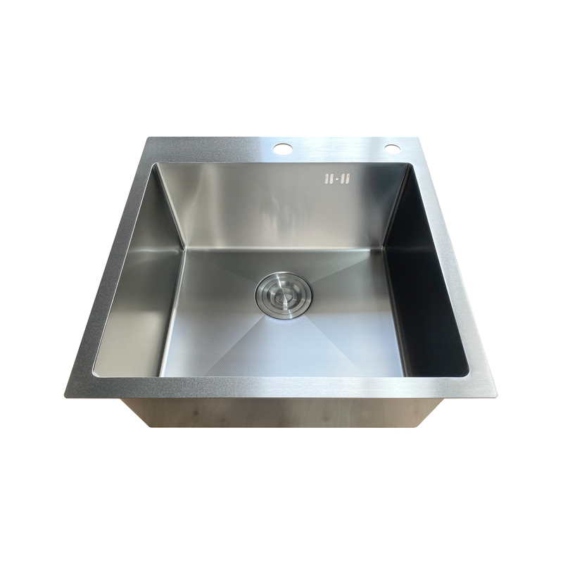 Мойка Mixxus MH5050 Micro Decor SS Color (3.0/0.8) из нерж. стали (цвет нержавейка)