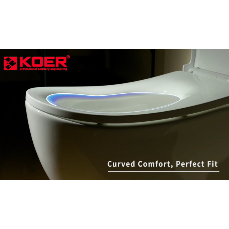 Унитаз-компакт эргономичный Koer TT-0201-T3 675x390x860mm система смыва TORNADO 3.0