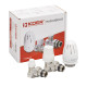 Комплект для подключения радиатора Koer SET-11 - 1/2"x1/2" (угловой) с термоголовкой ВН