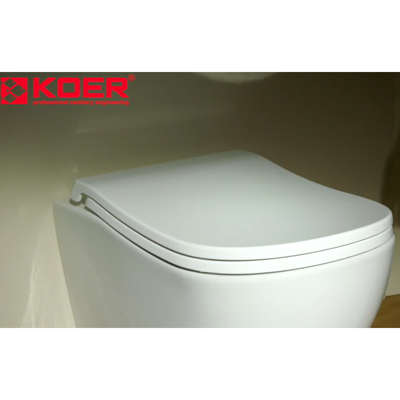 Унитаз подвесной эргономичный Koer TT-0102-T3 520x360x360mm система смыва TORNADO 3.0
