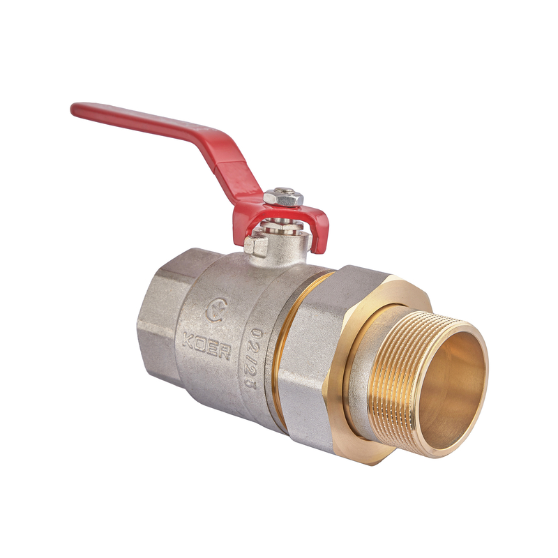 Кран с американкой Koer KR.229 - 2" ручка рычаг