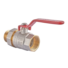 Кран с американкой Koer KR.229 - 1 1/2" ручка рычаг