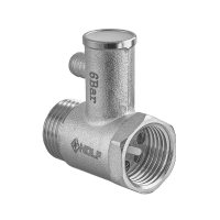 Клапан предохранительный для бойлера Nolf NF.3012 - 1/2" 6BAR никелированный