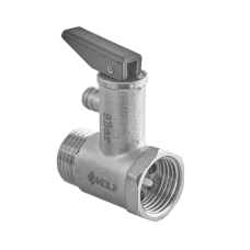 Клапан предохранительный для бойлера Nolf NF.3011 - 1/2" 8BAR (с ручкой) никелированный