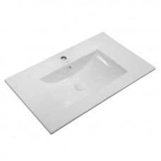 Раковина меблева Mixxus Premium CUBIC-1503 810х460х170мм з отвором під змішувач і переливом (