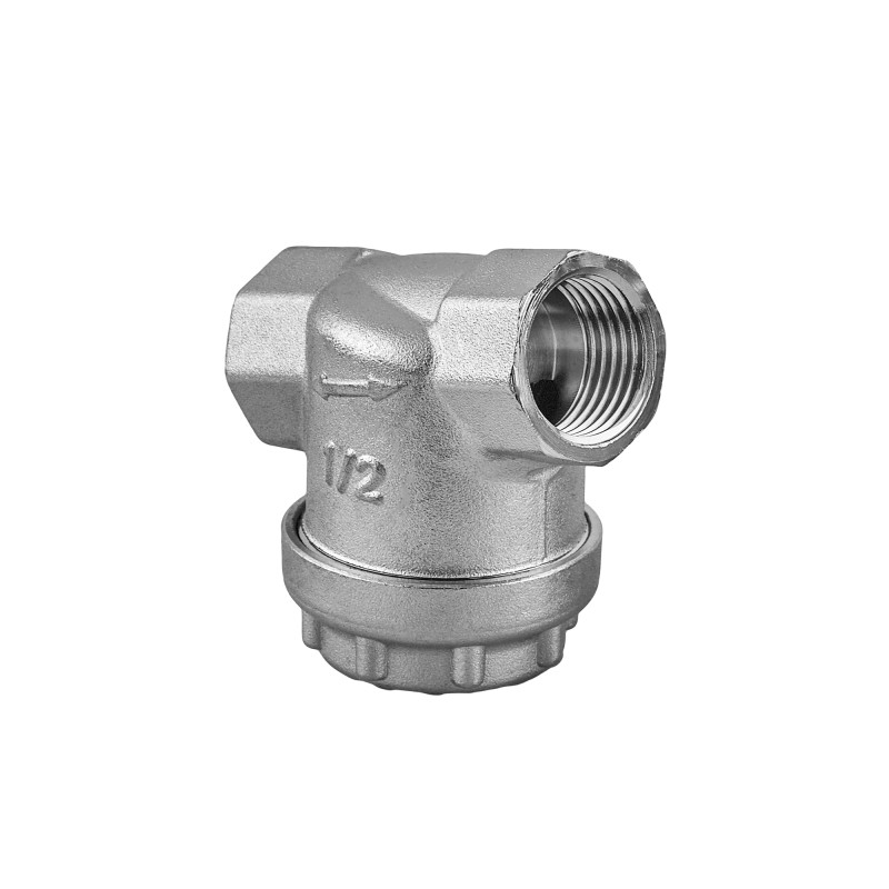 Фильтр грубой очистки Koer KR.F03-1/2.N - 1/2" универсальный никелированный