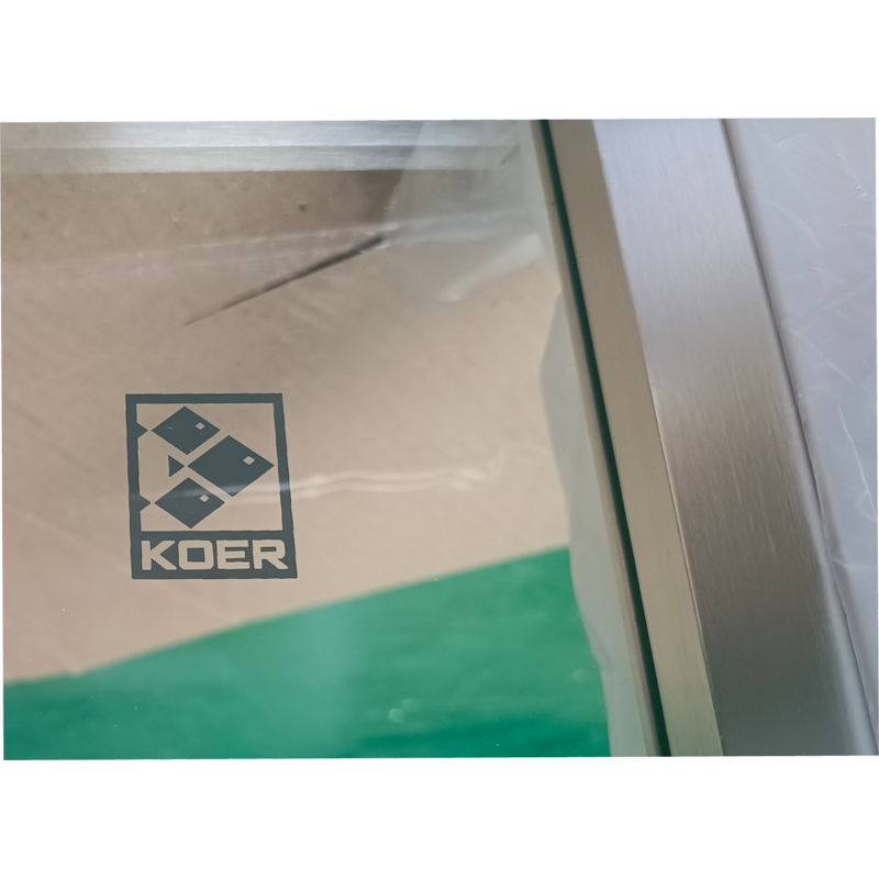 Душевая кабина без поддона Koer SR SC04-90x90x195-TR-02 прозрачное стекло Easy Clean 5мм SS Color (