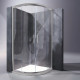 Душевая кабина без поддона Koer SR SC04-90x90x195-TR-02 прозрачное стекло Easy Clean 5мм SS Color (