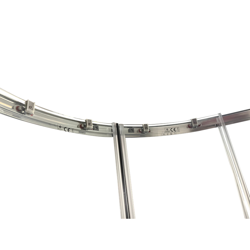 Душевая кабина без поддона Koer SR SC04-90x90x195-TR-02 прозрачное стекло Easy Clean 5мм SS Color (