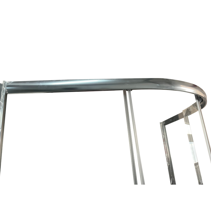 Душевая кабина без поддона Koer SR SC04-90x90x195-TR-02 прозрачное стекло Easy Clean 5мм SS Color (