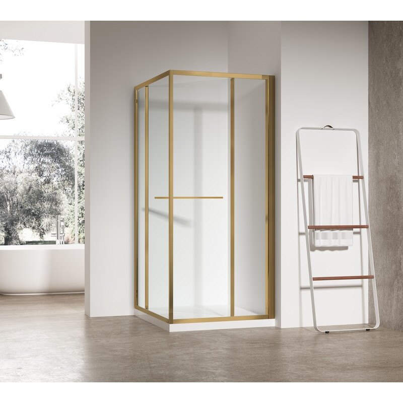 Душевая кабина без поддона Koer SR SC09-90x90x200-R-TR-12 прозрачное стекло Easy Clean 6мм Матовое