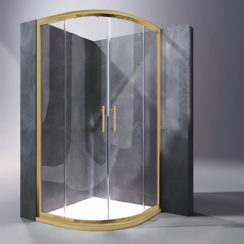 Душевая кабина без поддона Koer SR SC04-90x90x195-TR-12 прозрачное стекло Easy Clean 5мм Матовое зо