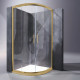 Душевая кабина без поддона Koer SR SC04-90x90x195-TR-12 прозрачное стекло Easy Clean 5мм Матовое зо