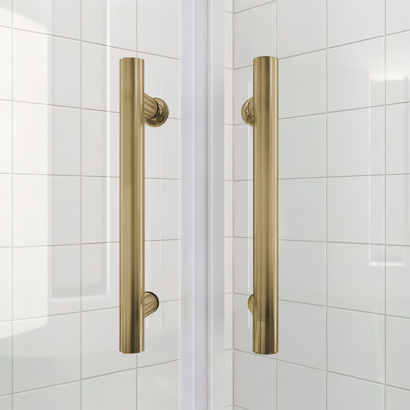 Душевая кабина без поддона Koer SR SC04-90x90x195-TR-12 прозрачное стекло Easy Clean 5мм Матовое зо