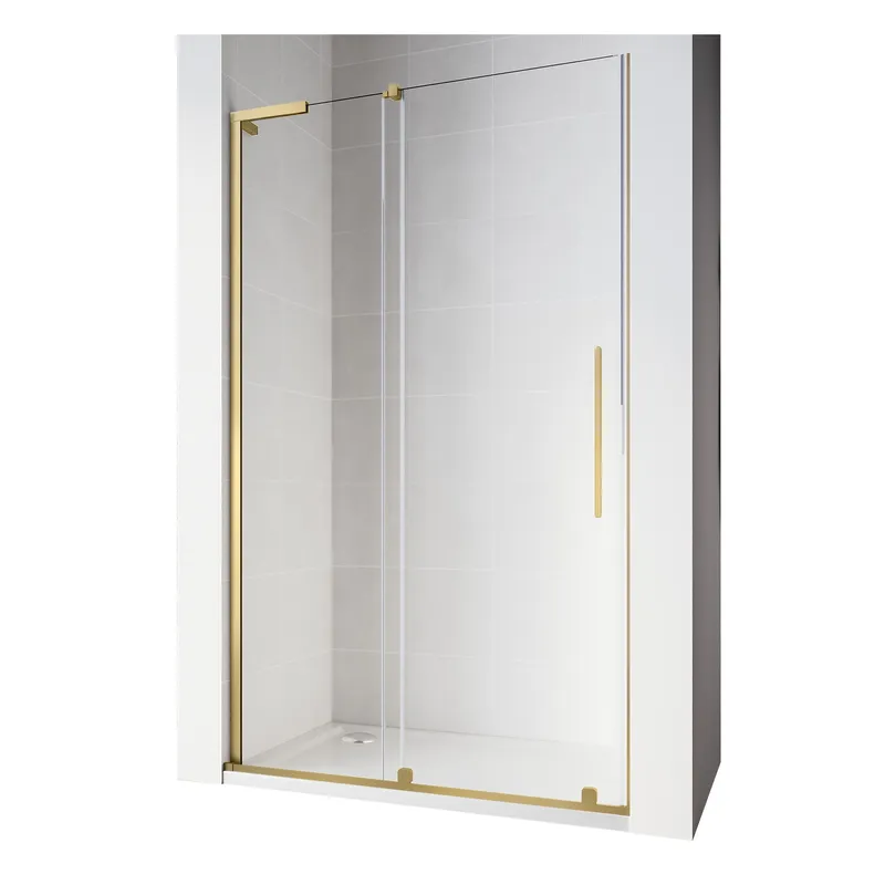Дверь в нишу Walk-In раздвижная Koer SR SD07-120x200-R-TR-12 прозрачное стекло Easy Clean 8мм Матов
