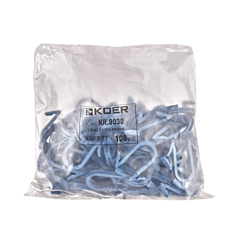 Скоба якорная Koer KR.8030 42 мм