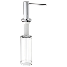 Дозатор для жидкого мыла врезной MIXXUS DIS-03.SUS из нерж. стали SUS304 (300 мл)