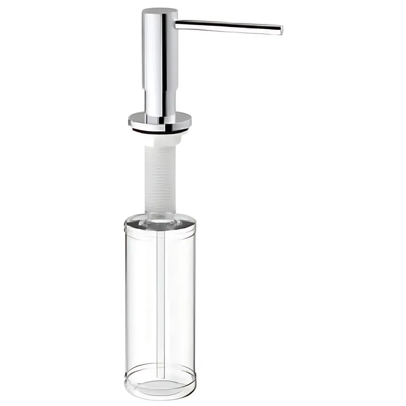 Дозатор для жидкого мыла врезной MIXXUS DIS-03.SUS из нерж. стали SUS304 (300 мл)