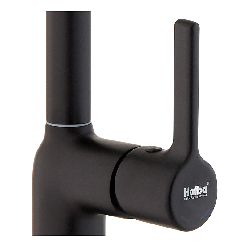 Смеситель для кухни Haiba Markus 017 Black