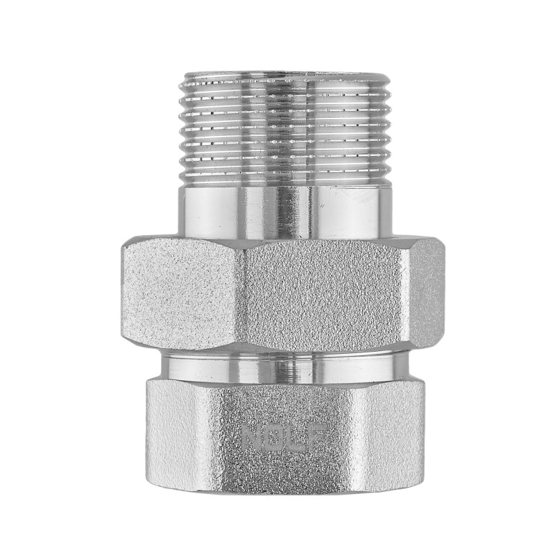 Сгон американка Nolf NFC.511-06 - 1/2" прямой никелированный