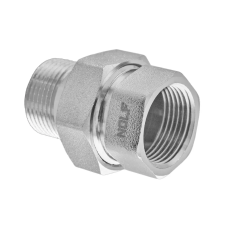 Сгон американка Nolf NFC.511-32 - 1-1/4" прямой никелированный