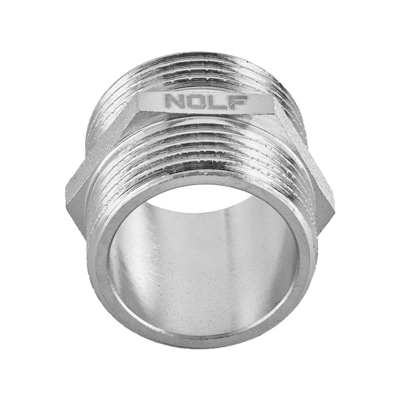 Ниппель Nolf NFC.N10-N-1'' никелированный