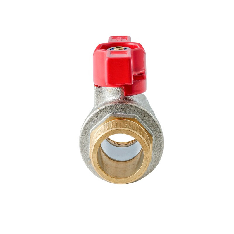 Кран шаровой ГШМ Koer Extreme KE.218-20 - 3/4" FM ручка "бабочка" красная