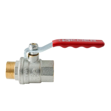 Кран шаровой ГШВ Koer Extreme KE.215-20 - 3/4" FM ручка "рычаг" красная