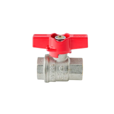 Кран шаровый ГГМ Koer Extreme KE.217-15 - 1/2" FF ручка "бабочка" красная