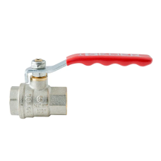 Кран шаровый ГГВ Koer Extreme KE.214-15 - 1/2" FF ручка "рычаг" красная