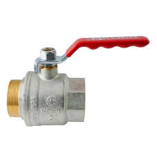 Кран шаровой ГШВ Koer Extreme KE.215-50 - 2" FM ручка "рычаг" красная