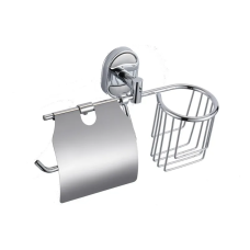 Бумагадержатель с крышкой и корзинкой Zerix AFB-0103-1