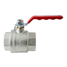 Кран шаровой ГГВ Koer Extreme KE.214-50 - 2" FF ручка "рычаг" красная