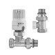 Комплект для подключения радиатора Koer SET-30 - 1/2'' (прямой) с термоголовкой