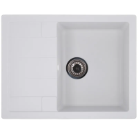 Мойка кухонная Zerix ZS-6550S-01 Белая