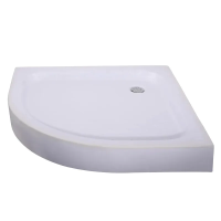 Душовий піддон з сифоном Mixxus PLAIN ST01-90x90x13 діаметр зливу 52 мм