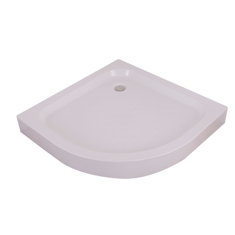 Душовий піддон з сифоном Mixxus PLAIN ST01-90x90x13 діаметр зливу 52 мм