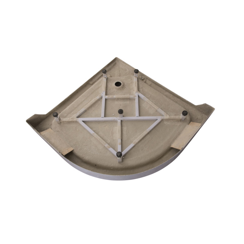 Душовий піддон з сифоном Mixxus PLAIN ST01-90x90x13 діаметр зливу 52 мм