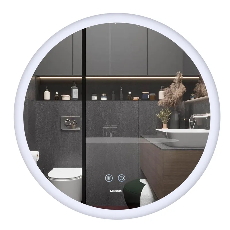 Зеркало Mixxus PLAIN MC11-60 с LED Touch, Anti-fog, димером, рег. яркости