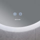 Зеркало Mixxus PLAIN MC11-60 с LED Touch, Anti-fog, димером, рег. яркости