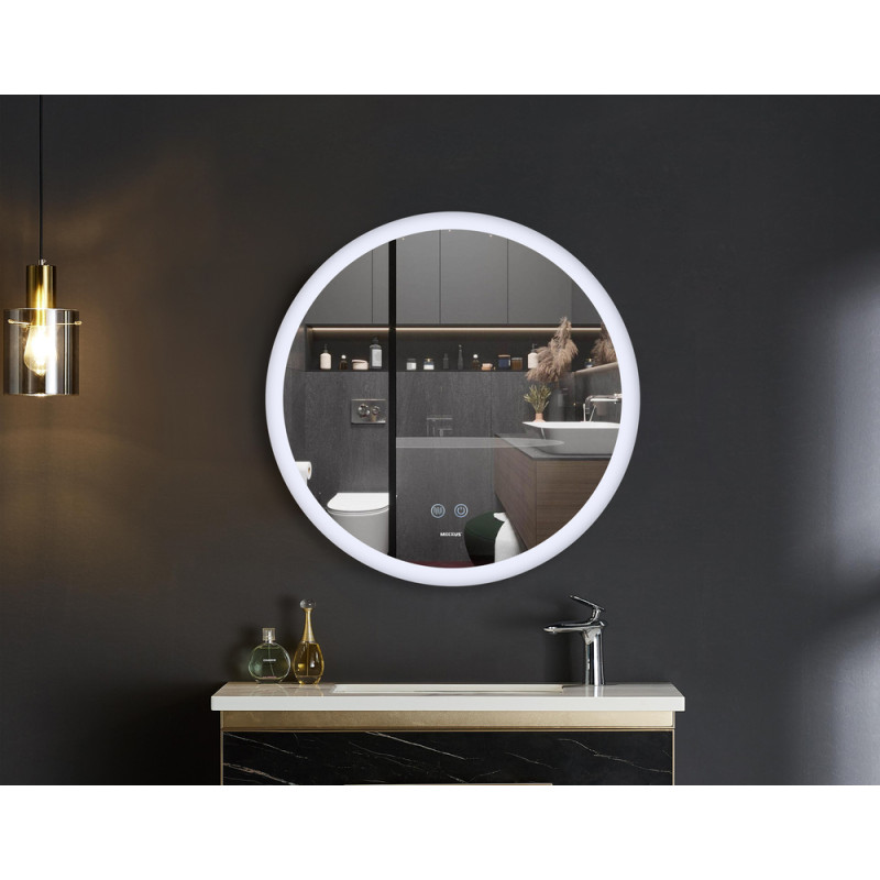 Зеркало Mixxus PLAIN MC11-60 с LED Touch, Anti-fog, димером, рег. яркости