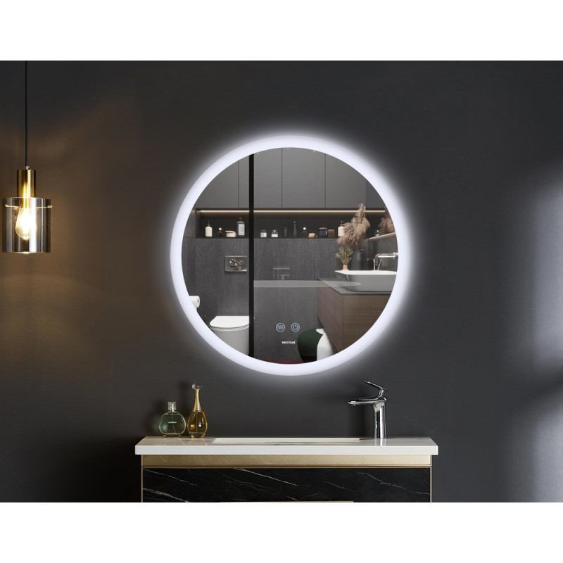 Зеркало Mixxus PLAIN MC11-60 с LED Touch, Anti-fog, димером, рег. яркости