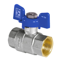 Кран шаровый Koer 1/2" ГГБ (KR.217.B) синий