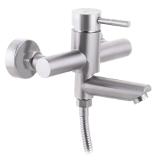 Смеситель для ванны из нерж. стали SUS304 Zerix SUS-009 (Euro)