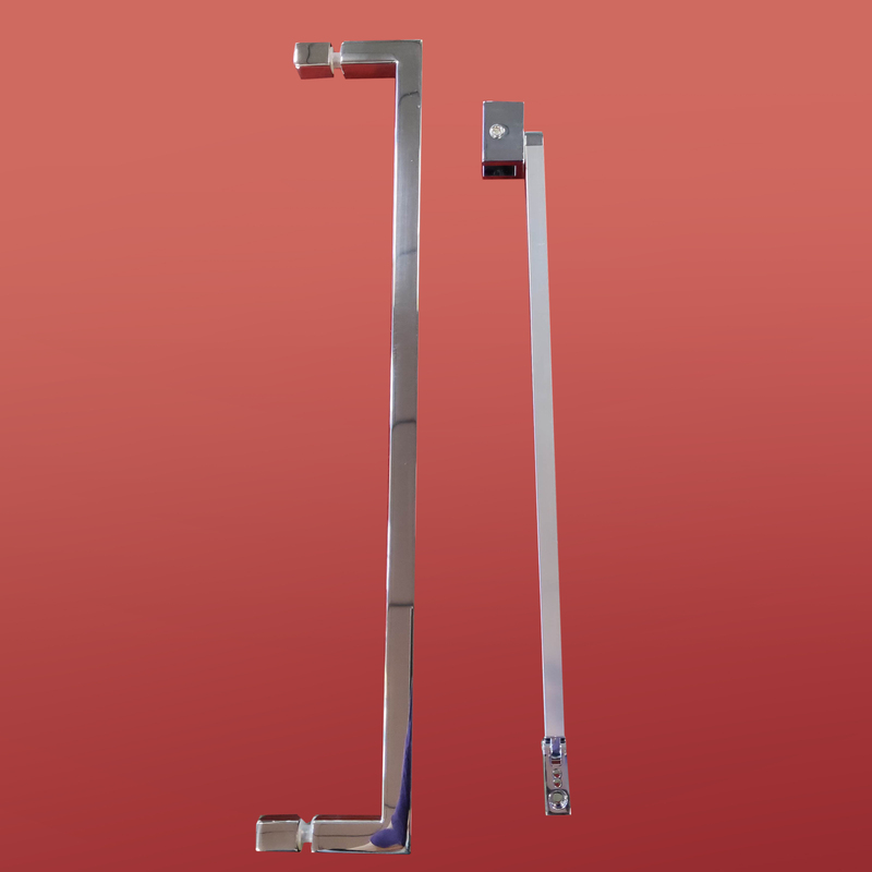 Шторки скляні на ванну Koer SR BS04-95x140-TR-01 прозоре скло 6мм, хром