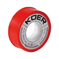 ФУМ стрічка для води Koer STP-01 PRO 20M*0.2mm*19mm