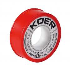 ФУМ стрічка для води Koer STP-01 PRO 20M*0.2mm*19mm