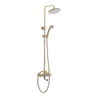 Душевая колонна со смесителем Mixxus Premium Retro Bronze-009-J